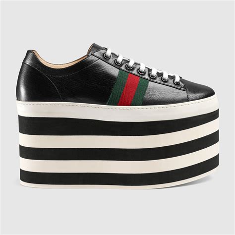 platform shoes gucci|Gucci platform shoes women.